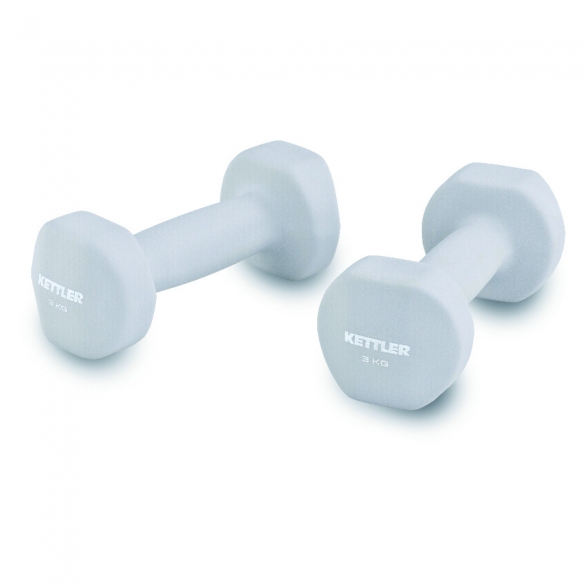 Kettler Neopreen Dumbbels 2x3 kg 07371-080 07371-080